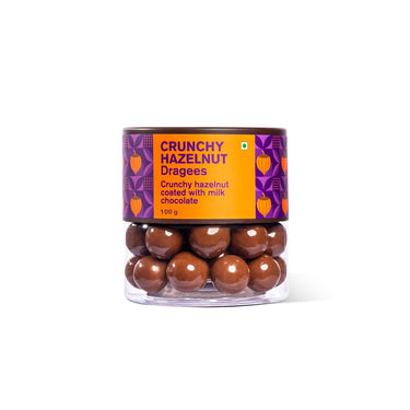Crunchy Hazelnut Dragees Jar