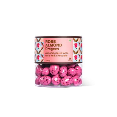 Rose Almonds Dragees Jar