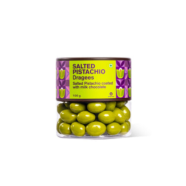 Salted Pistachio Dragees Jar