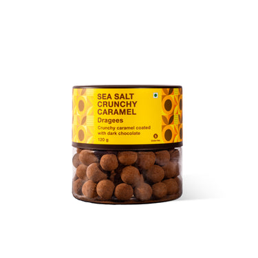 Sea Salt Caramel Dragees Jar