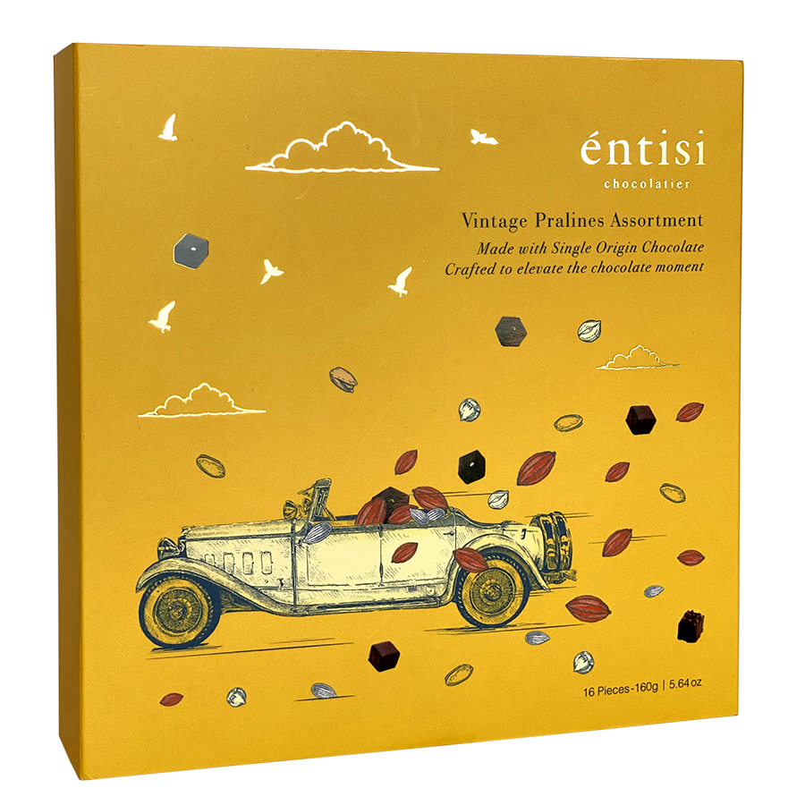 Entisi - Box of 16 Classic Pralines