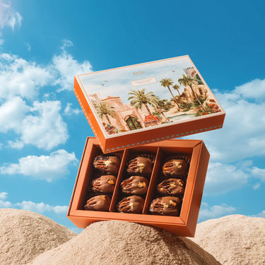 Box of 9 Chocolate Pecan Dates