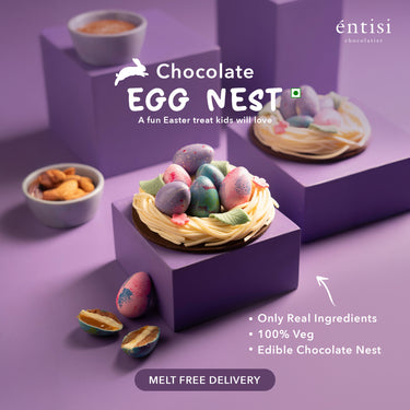 Easter Chocolate Egg Nest