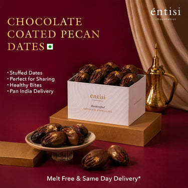 Pecan chocolate dates