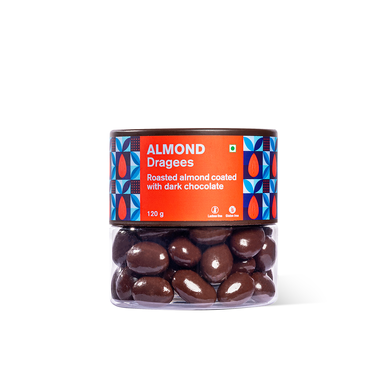 Entisi - Chocolate coated Almond Dragees Jar