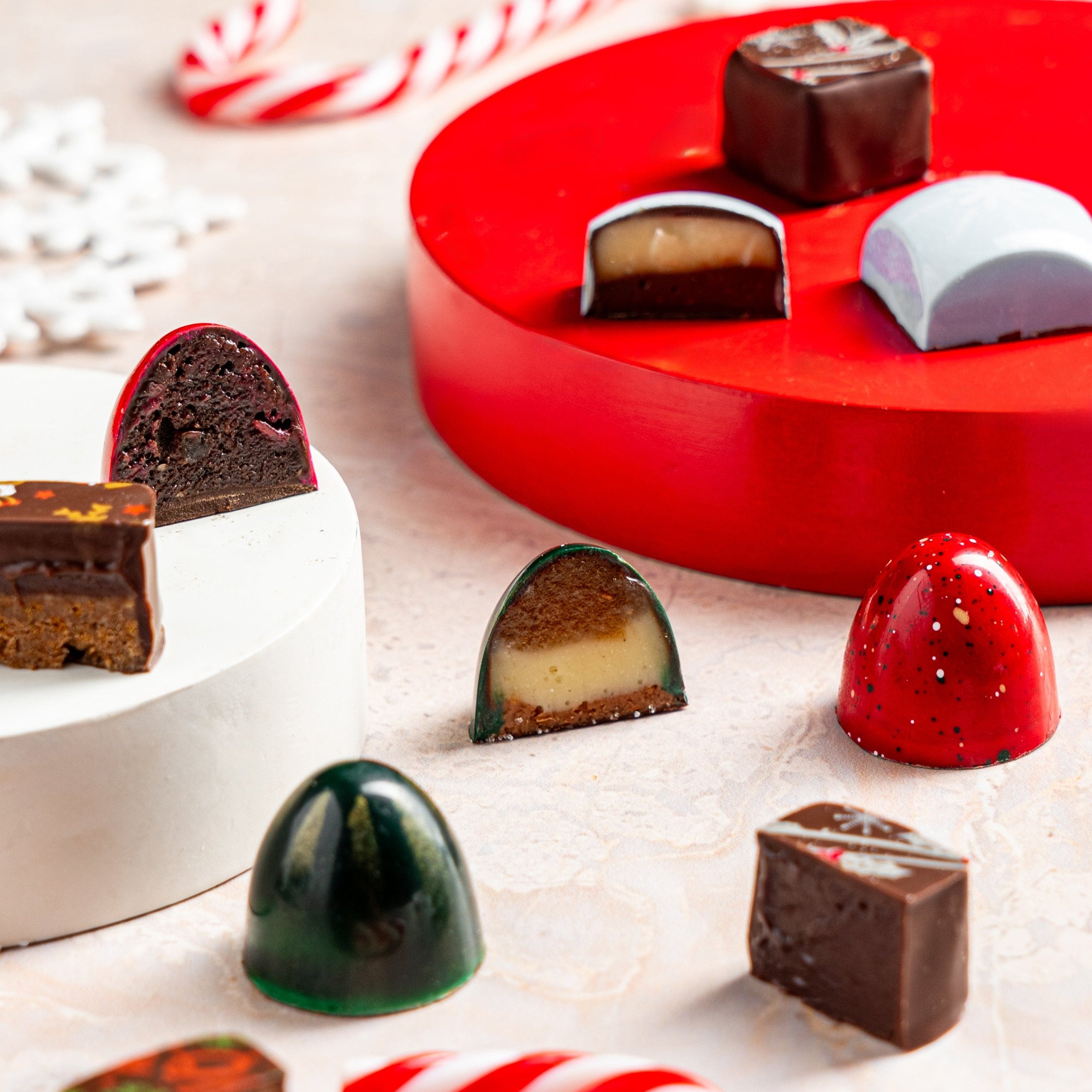 Entisi - Christmas bonbons box of 12