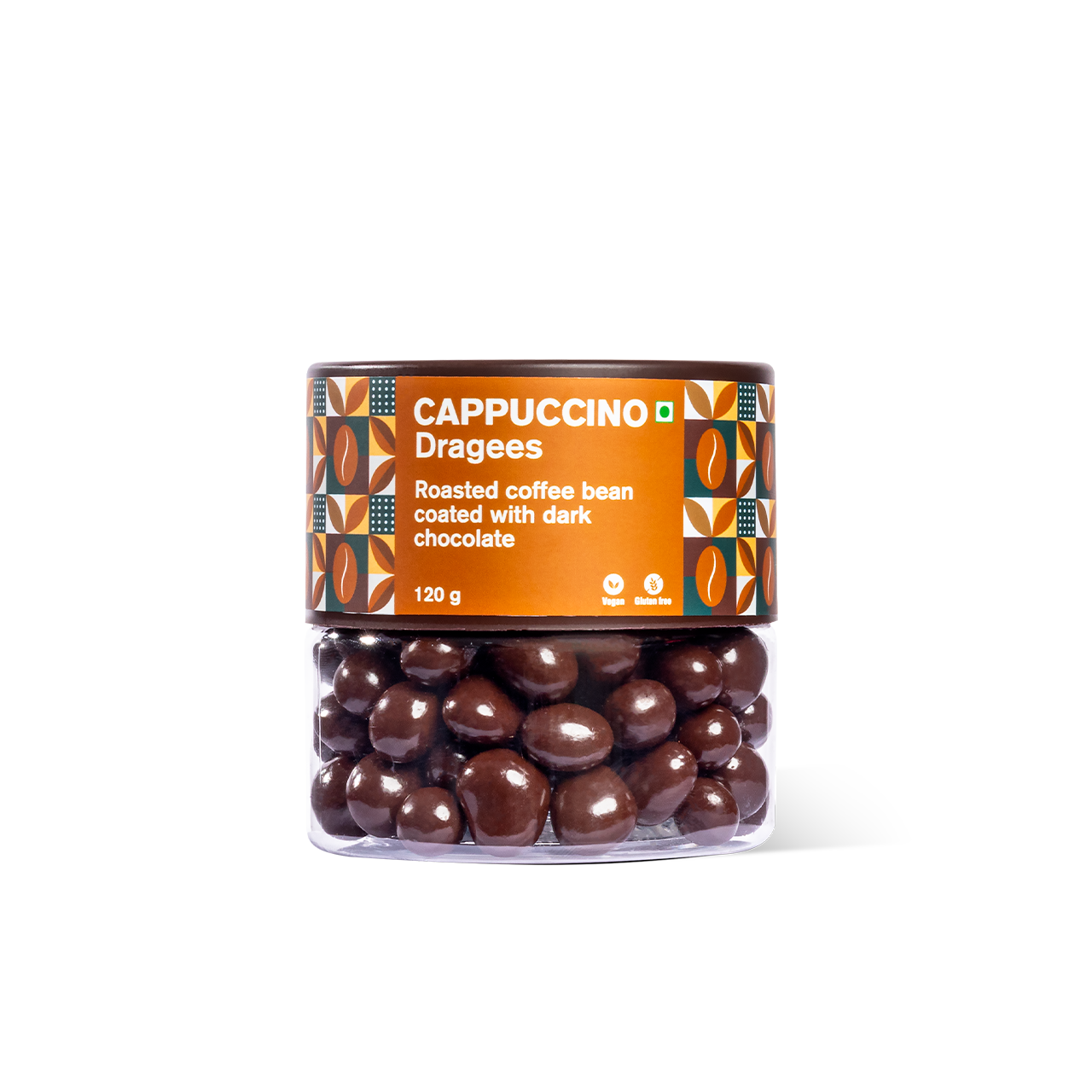 Entisi - Chocolate coated Coffee beans Dragees Jar