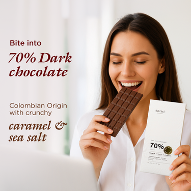 70% Sea Salt Caramel Dark Bar