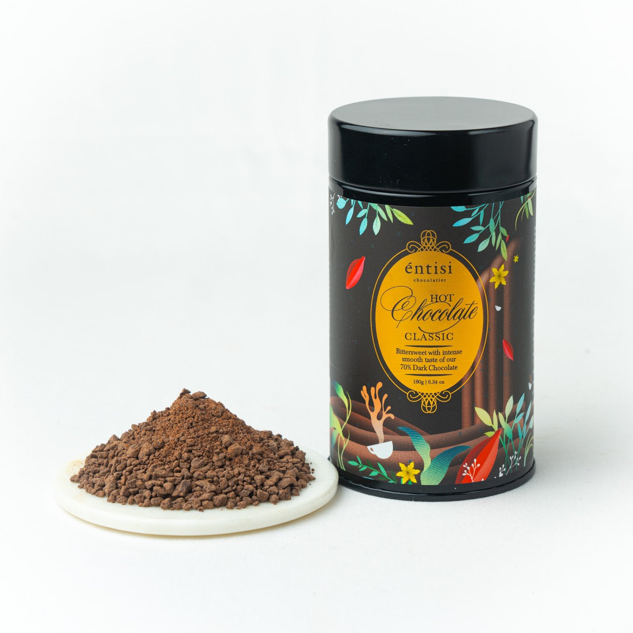 Entisi - Classic Dark Hot Chocolate Tin