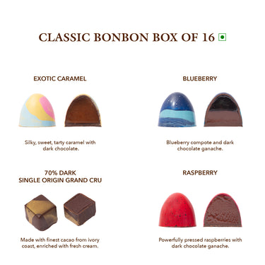 Classic Bonbon Box of 16