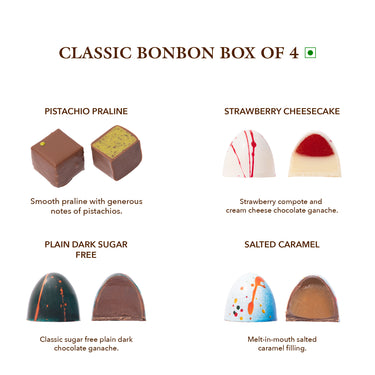 Classic Bonbon Box of 4
