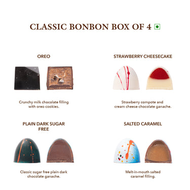 Classic Bonbon Box of 4