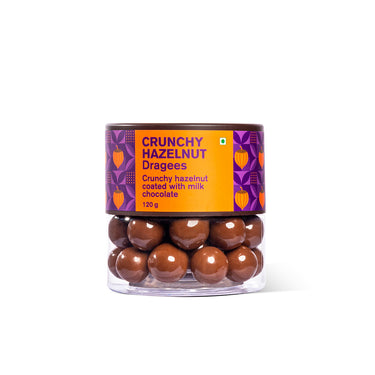 Crunchy Hazelnut Dragees Jar