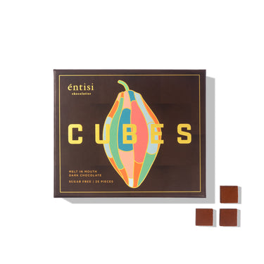 Sugar Free Dark Melt-in-Mouth Cubes