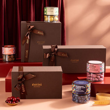 Gift Box of 4 Dragees Jars