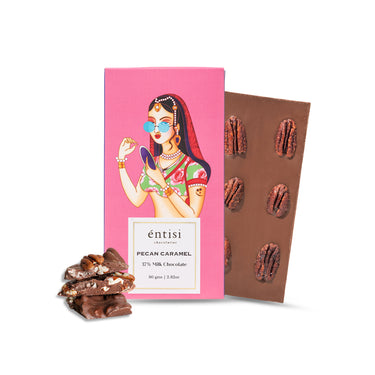 Pecan Caramel Milk Chocolate Bar
