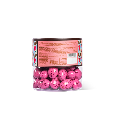 Entisi - Chocolate coated Rose Almonds Dragees Jar