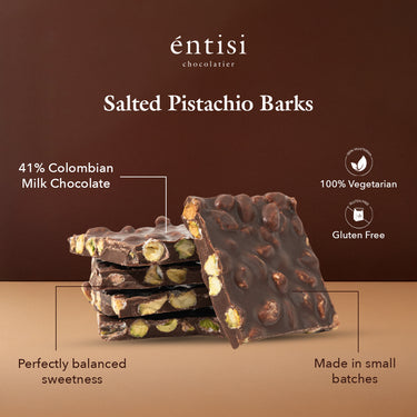 Salted Pistachio Barks
