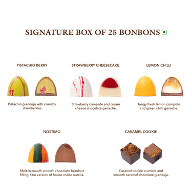 Signature Box of 25 Bonbons