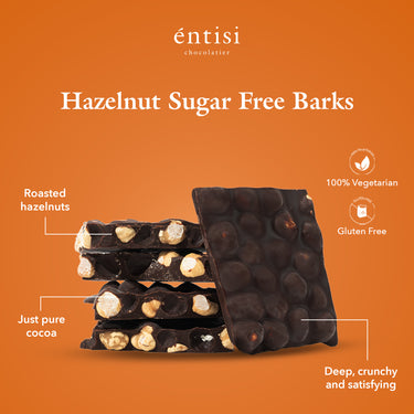 Hazelnut Sugar Free Barks