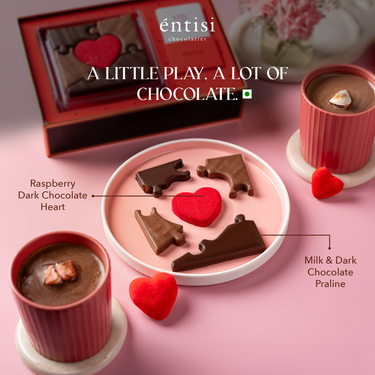 Valentine's Chocolate Puzzle Box