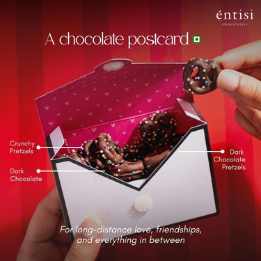 Valentine's Sea Salt Chocolate Pretzels