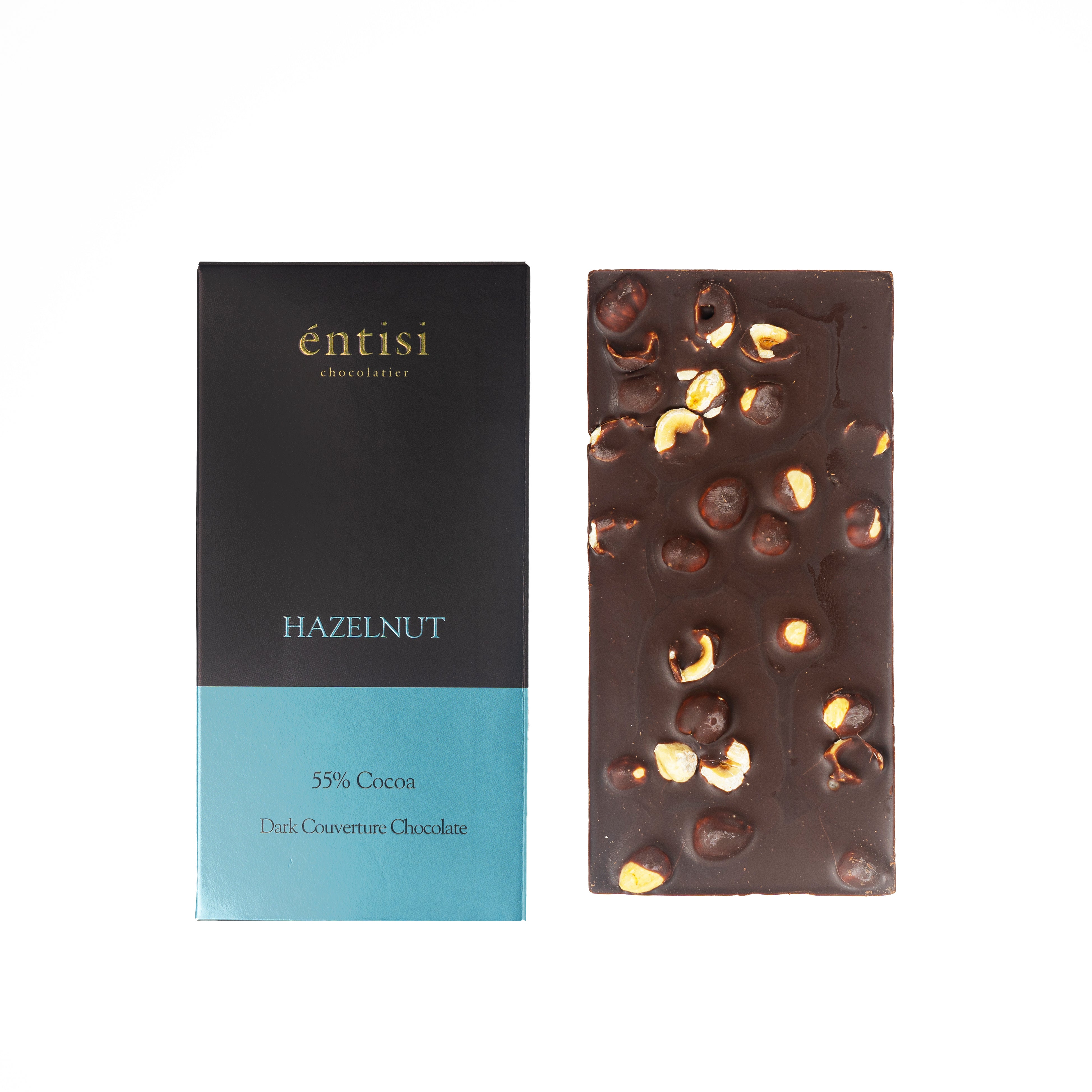 Entisi - Hazelnut Dark Chocolate Bar